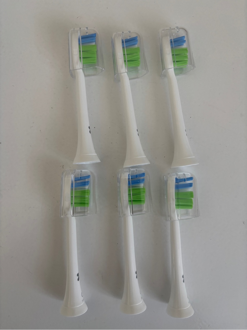 Anti-Plaque Sonic Replacement Brush Heads - 6ct - White - up&up - Open Box - Picture 5 of 6